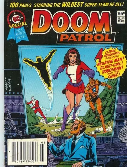 DC Special Blue-Ribbon Digest #19 Newsstand Edition comic book cover, 1982