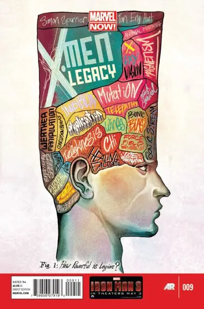 X-Men Legacy, Vol. 2 #9 comic book cover, 2013