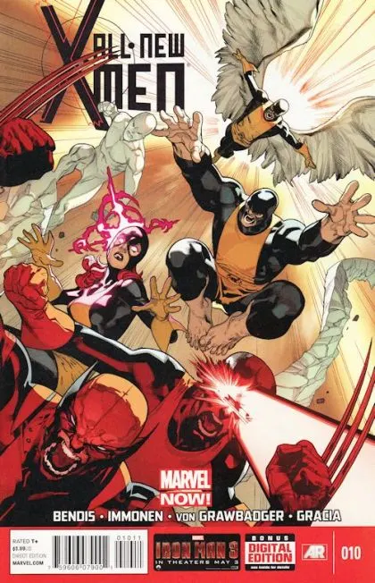 All-New X-Men, Vol. 1 #10 Regular Stuart Immonen Cover comic book cover, 2013