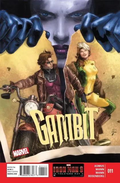 Gambit, Vol. 5 #11 Clay Mann Regular comic book cover, 2013