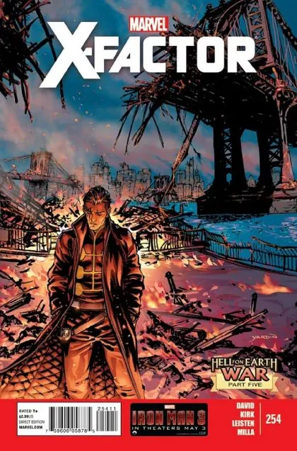 X-Factor, Vol. 3 #254 comic book cover, 2013