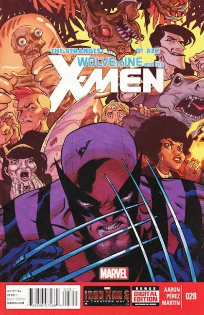 Wolverine & the X-Men, Vol. 1 #28 Ramón K. Pérez Regular Cover comic book cover, 2013