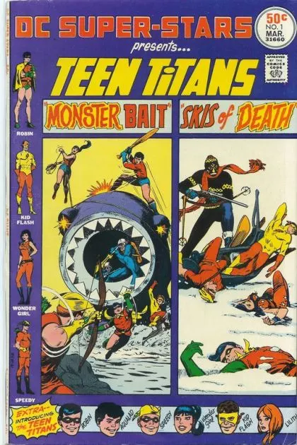 DC Super-Stars #1 comic book cover, 1976