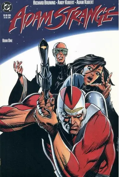 Adam Strange, Vol. 1 #1 comic book cover, 1990
