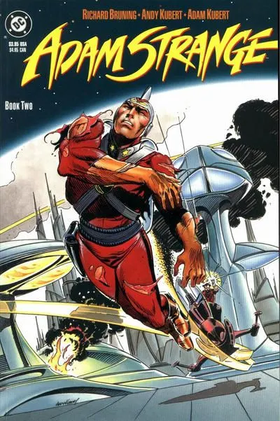 Adam Strange, Vol. 1 #2 comic book cover, 1990