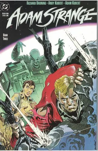 Adam Strange, Vol. 1 #3 comic book cover, 1990