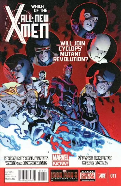 All-New X-Men, Vol. 1 #11 comic book cover, 2013