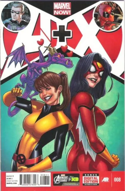 A+X #8 Salvador Larroca Regular comic book cover, 2013