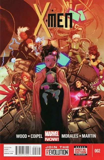 X-Men, Vol. 3 #2 Olivier Coipel Regular comic book cover, 2013