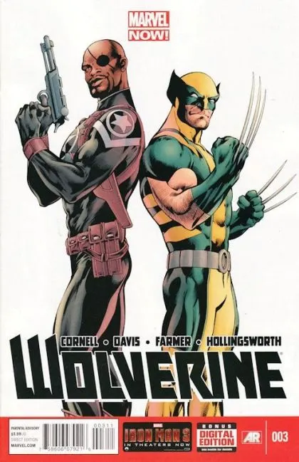Wolverine, Vol. 5 #3 Alan Davis Regular comic book cover, 2013