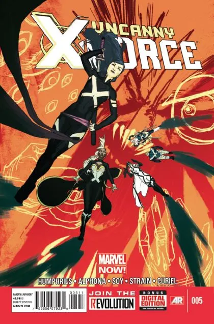 Uncanny X-Force, Vol. 2 #5 Regular Kris Anka Cover comic book cover, 2013
