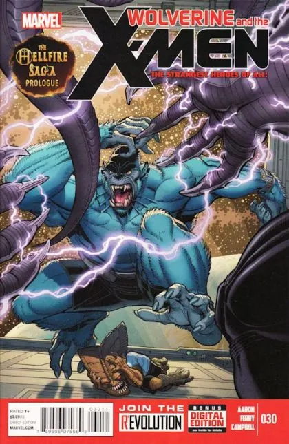 Wolverine & the X-Men, Vol. 1 #30 comic book cover, 2013