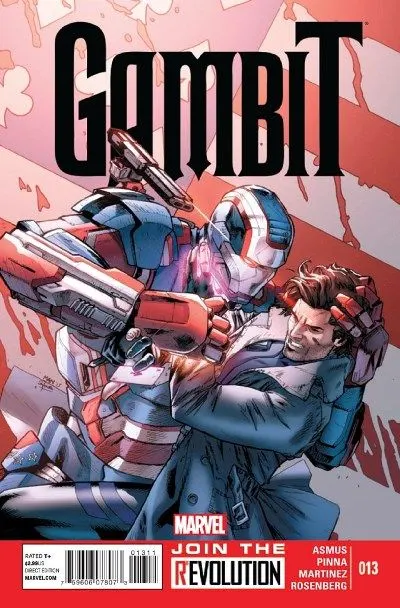 Gambit, Vol. 5 #13 comic book cover, 2013