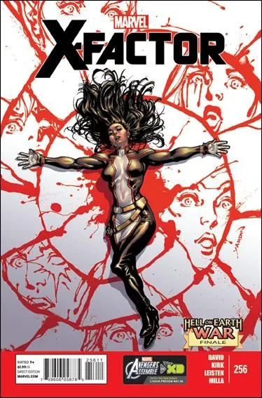 X-Factor, Vol. 3 #256 comic book cover, 2013