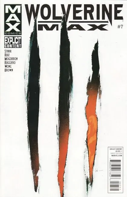 Wolverine MAX #7 comic book cover, 2013