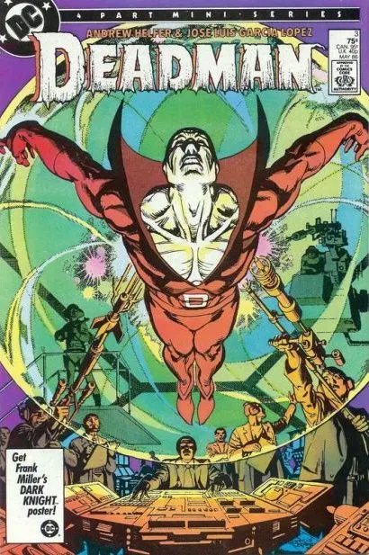 Deadman, Vol. 2 #3 Direct Edition comic book cover, 1986