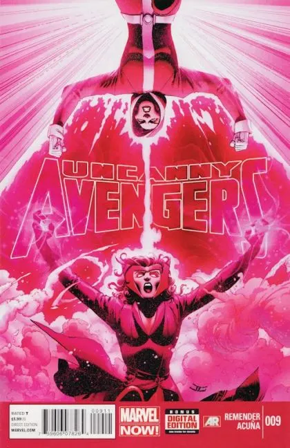 Uncanny Avengers, Vol. 1 #9 Direct Edition comic book cover, 2013