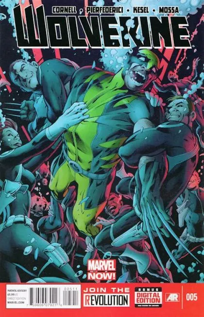 Wolverine, Vol. 5 #5 Alan Davis Regular comic book cover, 2013