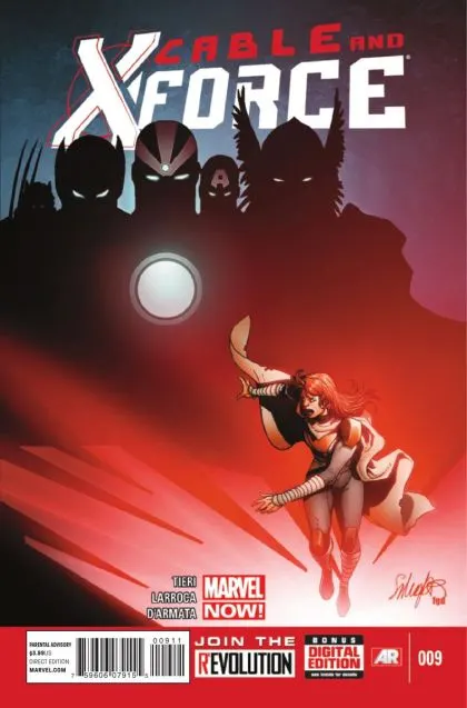 Cable and X-Force #9 Regular Salvador Larroca Cover comic book cover, 2013