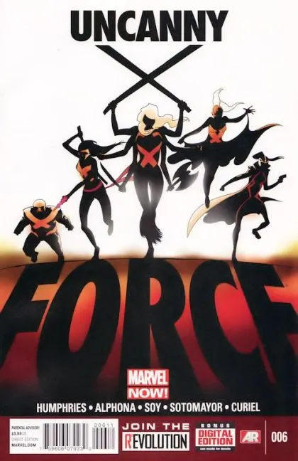 Uncanny X-Force, Vol. 2 #6 Marcos Martín Regular comic book cover, 2013
