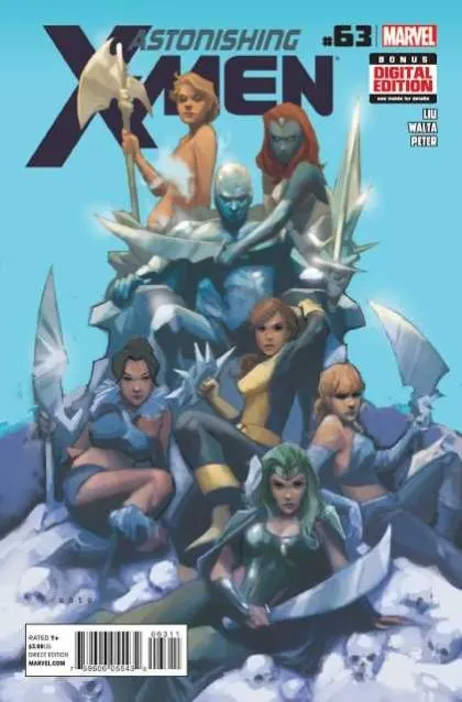 Astonishing X-Men, Vol. 3 #63 Direct Edition comic book cover, 2013