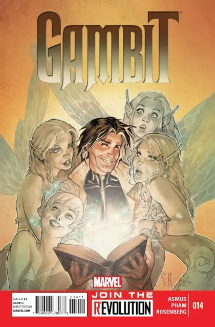 Gambit, Vol. 5 #14 Stéphane Roux Regular comic book cover, 2013
