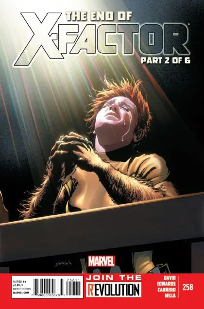 X-Factor, Vol. 3 #258 comic book cover, 2013