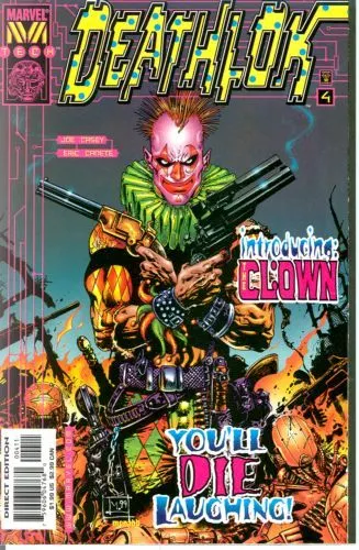 Deathlok, Vol. 3 #4 Leonardo Manco Regular comic book cover, 1999