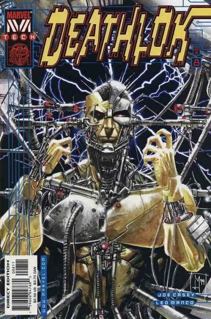 Deathlok, Vol. 3 #8 comic book cover, 2000