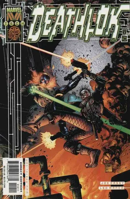 Deathlok, Vol. 3 #10 comic book cover, 2000