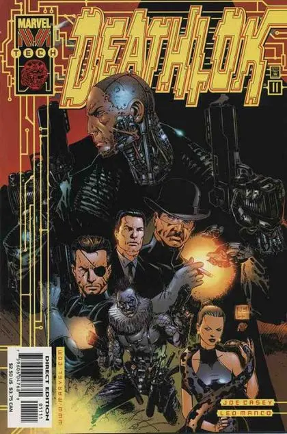 Deathlok, Vol. 3 #11 comic book cover, 2000