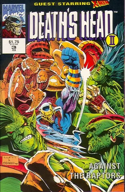 Death's Head II, Vol. 2 #3 comic book cover, 1993