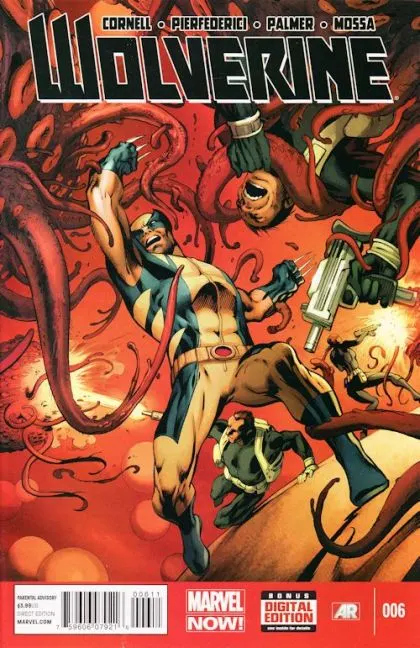 Wolverine, Vol. 5 #6 comic book cover, 2013