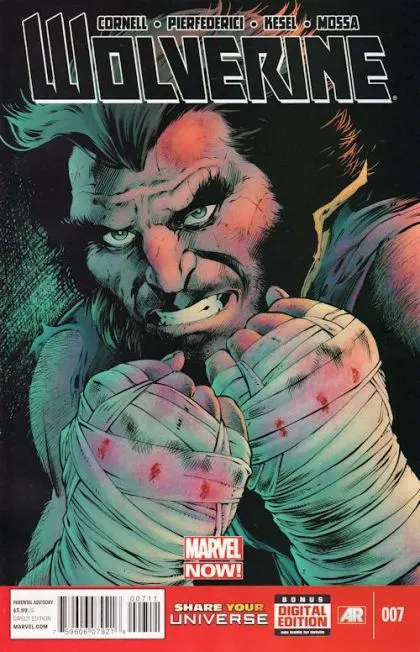 Wolverine, Vol. 5 #7 comic book cover, 2013