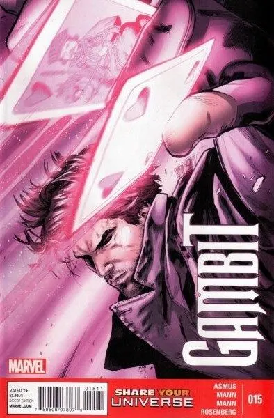 Gambit, Vol. 5 #15 Clay Mann Regular comic book cover, 2013