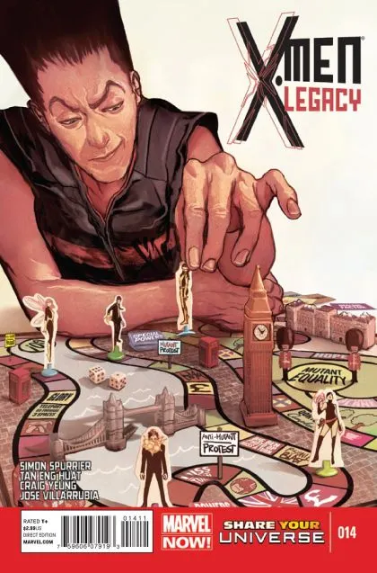 X-Men Legacy, Vol. 2 #14 comic book cover, 2013