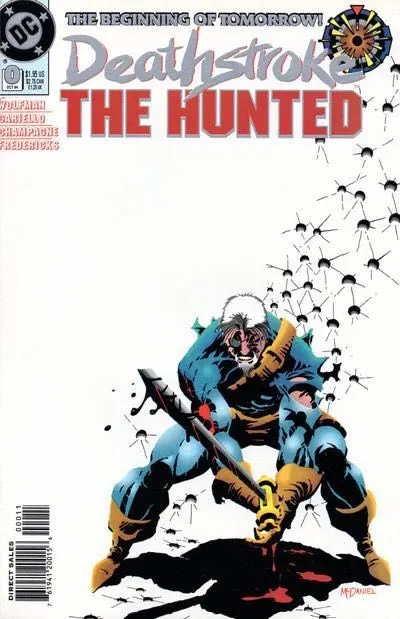 Deathstroke: The Hunted #0 comic book cover, 1994