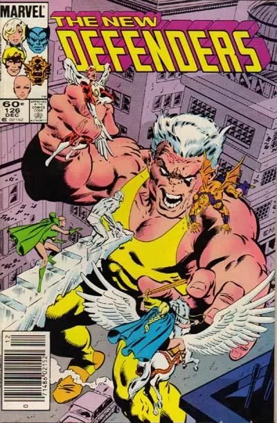 The Defenders, Vol. 1 #126 Newsstand Edition comic book cover, 1983