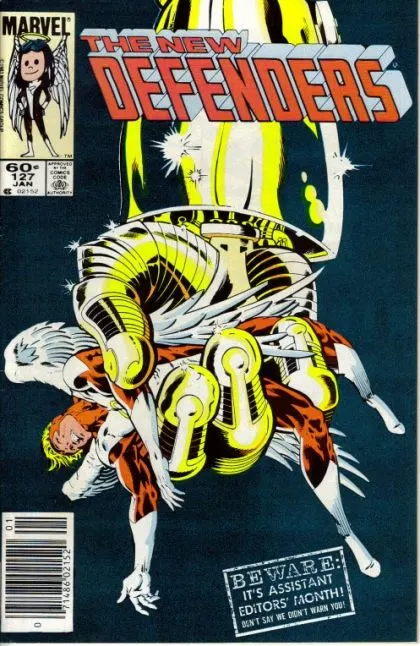 The Defenders, Vol. 1 #127 Newsstand Edition comic book cover, 1984