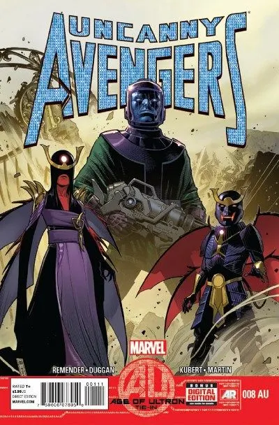 Uncanny Avengers, Vol. 1 #8.AU comic book cover, 2013