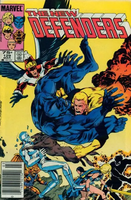 The Defenders, Vol. 1 #129 Newsstand Edition comic book cover, 1984