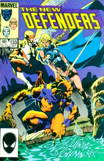 The Defenders, Vol. 1 #133 Direct Edition comic book cover, 1984