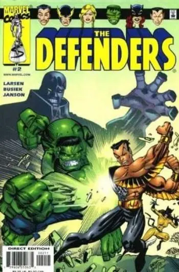 The Defenders, Vol. 2 #2 comic book cover, 2001