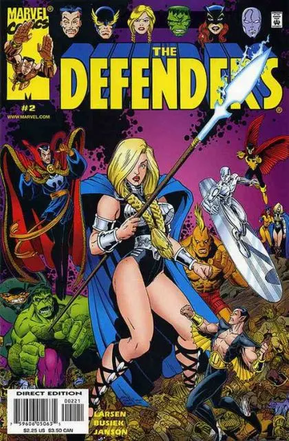 The Defenders, Vol. 2 #2 Arthur Adams Variant Cover comic book cover, 2001