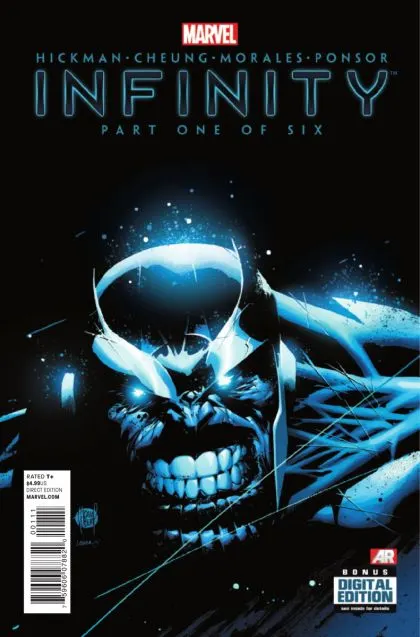 Infinity #1 Regular Adam Kubert Cover comic book cover, 2013