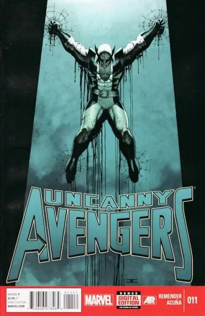 Uncanny Avengers, Vol. 1 #11 comic book cover, 2013
