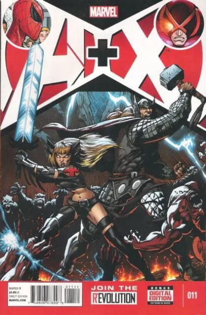 A+X #11 comic book cover, 2013
