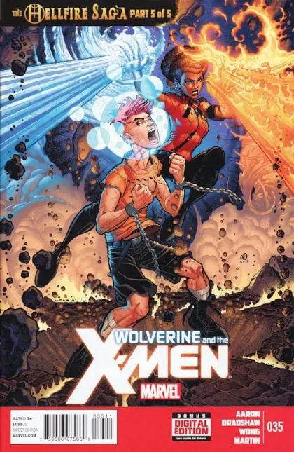 Wolverine & the X-Men, Vol. 1 #35 comic book cover, 2013