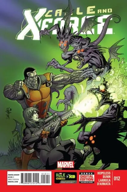 Cable and X-Force #12 comic book cover, 2013