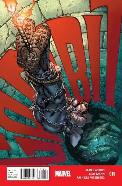 Gambit, Vol. 5 #16 Clay Mann Regular comic book cover, 2013